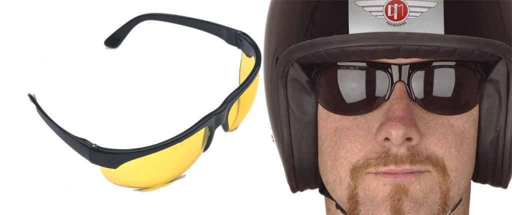 Aviator Super Nylsun Replacement Lens - Davida Motorcycle helmets - 3