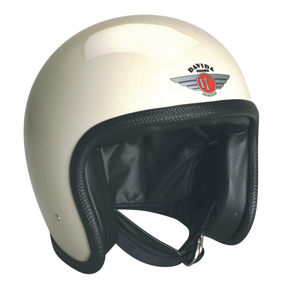 90113 - Cream  Davida Speedster Helmet - Davida Motorcycle helmets